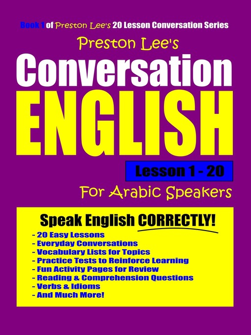 Cover image for Preston Lee's Conversation English For Arabic Speakers Lesson 1
